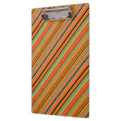 Niedliche, farbenfrohe, native Aztec-Muster Klemmbrett (Links)
