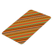 Niedliche, farbenfrohe, native Aztec-Muster Magnet (Linke Seite)