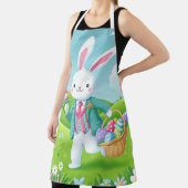 Niedliche, farbenfrohe Osterhase Schürze (InSitu)