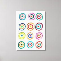 Niedliche farbenfrohe Regenbogenzirkel