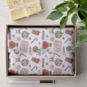 Niedliche Farbenfrohe Retro Seidenpapier (Geschenk)