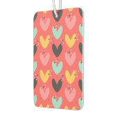 Niedliche farbenfrohe Valentinherzen Autolufterfrischer (Links)