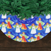 Niedliche Farbenfrohe WeihnachtsAngeln