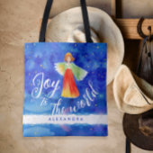 Niedliche Farbenfrohe Weihnachtsfeier Angel Wasser Tasche
