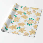 Niedliche farbenfrohe Weihnachtsfeste Strümpfe Geschenkpapier (Ungerollt)