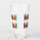 Niedliche Farbflaschen Glas (Rechts)