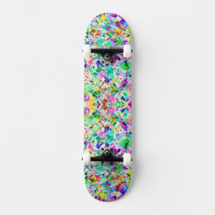 Niedliche Farbfragmente Skateboard