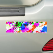 Niedliche Farbgestaltung von Spritzern Autoaufkleber (Auf Auto)