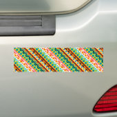 Niedliche, farbige Aztec-Muster Autoaufkleber (Auf Auto)