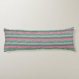 Niedliche, farbige Aztec-Muster Seitenschläferkissen