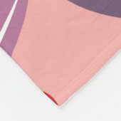 Niedliche farbige Blätter | Fleecedecke (Ecke)