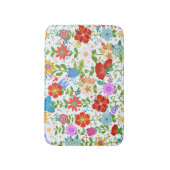 Niedliche farbige Blume Badematte (Vorderseite Vertikal)