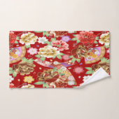 Niedliche farbige Blume Badhandtuch Set (Handtuch)