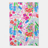 Niedliche farbige Blume Handtuch (Vertikal)