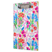 Niedliche farbige Blume Klemmbrett (Links)