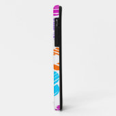 Niedliche farbige Blume mährenhaft fröhliche Blume Case-Mate iPhone Hülle (Hinten/Links)