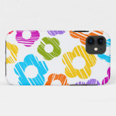 Niedliche farbige Blume mährenhaft fröhliche Blume Case-Mate iPhone Hülle (Rückseite (Horizontal))