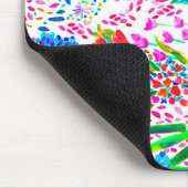 Niedliche farbige Blume Mousepad (Ecke)