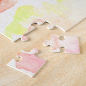 Niedliche farbige Blume Puzzle (Seite)