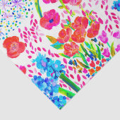 Niedliche farbige Blume Seidenpapier (Ausschnitt)