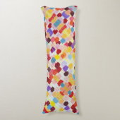 Niedliche farbige Blume Seitenschläferkissen (Vorderseite Vertikal)