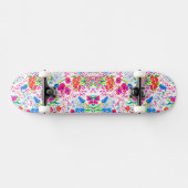 Niedliche farbige Blume Skateboard (Horizontal)