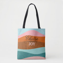 Niedliche Farbige Boho Inspiration positive Zitat Tasche