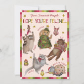 Niedliche Farbige Chat Lover Gefühl Weihnachten (Vorderseite)