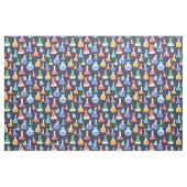 Niedliche farbige Chemie Themenstoffe Labrador Fla Stoff (Fat Quarter (45,7 x 55,9 cm))