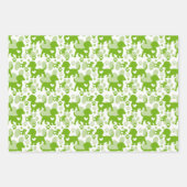 Niedliche farbige Dackeln Wrapping Paper Set 3 Geschenkpapier Set (Vorderseite 3)