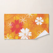 Niedliche farbige Daisy Illustration Blumenmuster Badhandtuch Set (Handtuch)