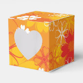 Niedliche farbige Daisy Illustration Blumenmuster Geschenkschachtel (Vorderseite)