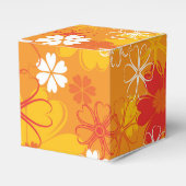 Niedliche farbige Daisy Illustration Blumenmuster Geschenkschachtel (Vorderseite)