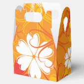 Niedliche farbige Daisy Illustration Blumenmuster Geschenkschachtel (Geöffnet)