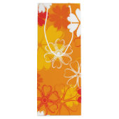 Niedliche farbige Daisy Illustration Blumenmuster Geschenktüte Für Weinflaschen (Rückseite)