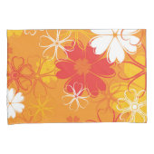 Niedliche farbige Daisy Illustration Blumenmuster Kissenbezug (Vorderseite-Rechts)