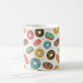 Niedliche farbige Donut Print-Tasse Kaffeetasse (Mittel)