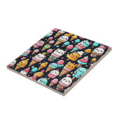 Niedliche, farbige Eistöcken Fliese (Seite)