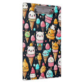 Niedliche, farbige Eistöcken Klemmbrett (Rechts)