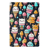 Niedliche, farbige Eistöcken Mini Klemmbrett (Rückseite)