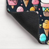 Niedliche, farbige Eistöcken Mousepad (Ecke)