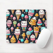 Niedliche, farbige Eistöcken Mousepad (Mit Mouse)