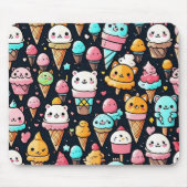 Niedliche, farbige Eistöcken Mousepad (Vorne)
