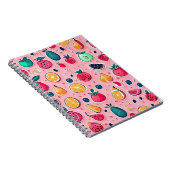 Niedliche, farbige Eistöcken Notizblock (Rechte Seite)