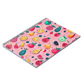 Niedliche, farbige Eistöcken Notizblock (Linke Seite)