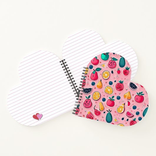 Niedliche, farbige Eistöcken Notizblock (Innenseite)