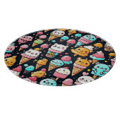 Niedliche, farbige Eistöcken Schneidebrett (Ecke)