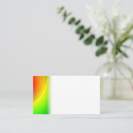 Niedliche Farbige Gefärbte Krawatte Regenbogen Swi Platzkarte (Stehend Vorderseite)