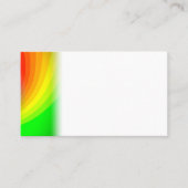 Niedliche Farbige Gefärbte Krawatte Regenbogen Swi Platzkarte (Vorderseite)