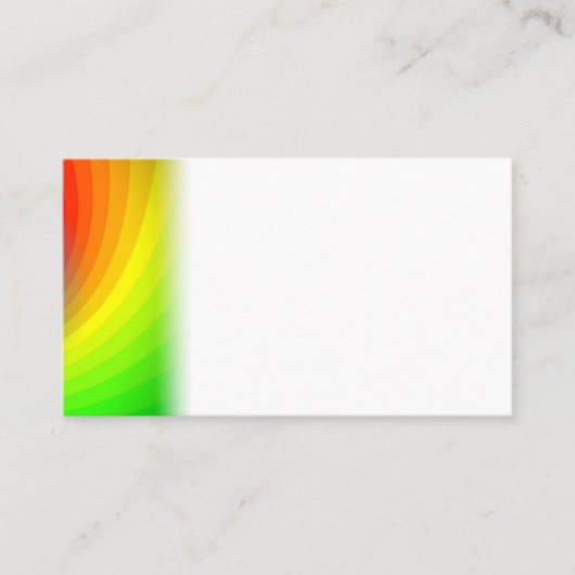 Niedliche Farbige Gefärbte Krawatte Regenbogen Swi Platzkarte (Vorderseite)